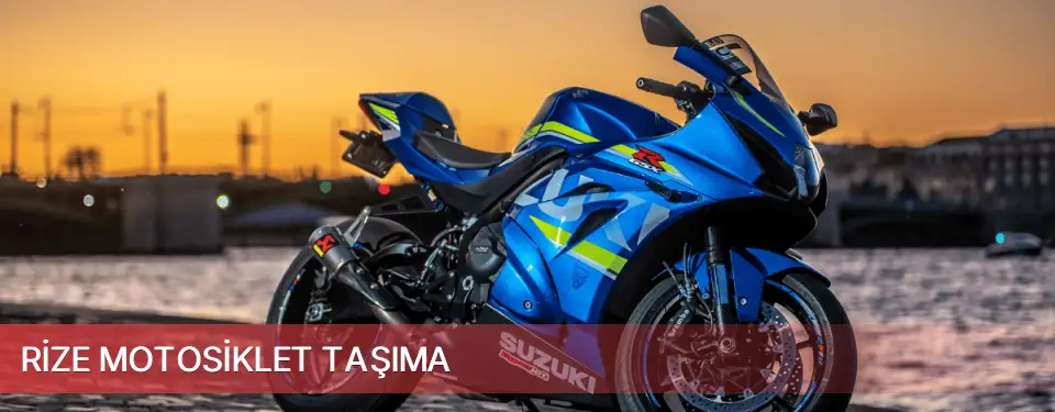 Rize İli Motosiklet Taşıma